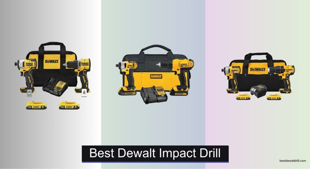 3 Best DeWalt Impact Drills of 2026